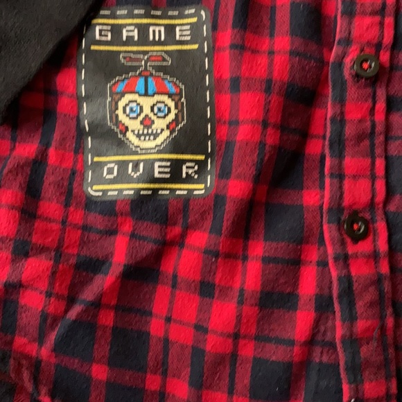 Five Nights at Freddy’s Hooded Flannel - Picture 4 of 6